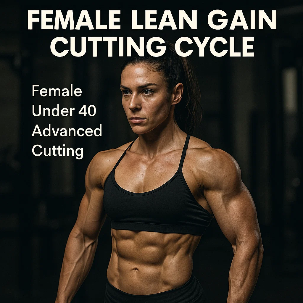 Female Lean Gain Cutting Cycle